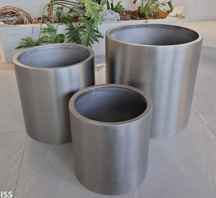 kupować Odwadnianie Metalowe garnki do sadzenia odporne na rdzewinę dla pomieszczeń wewnętrznych i zewnętrznych online manufacture