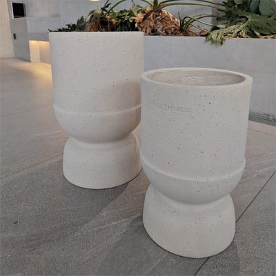 kupować Modern Style Włókno cementowy garnek odporny na mróz odporny na pogody do dekoracji zewnętrznej online manufacture