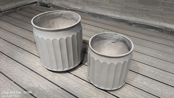 kupować Ręcznie rzeźbiony garnek z cementu z włókien używany do pieca węglowego online manufacture