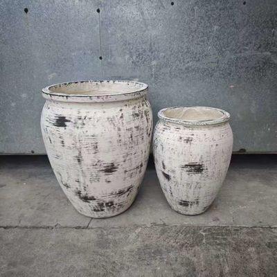 kupować Produkty fabryczne Minimalistyczne, starożytne, gliniane garnki do kwiatów Dekoracja podwórkowa do ogrodu online manufacture