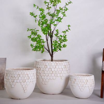 kupować Nowoczesny Vintage Nordycki Dekor Domów Bezpośrednia Fabryka Sprzedaż hurtowa Dostosowywalny gliniany doniczek do kwiatów Sukkulentny stawkę doniczki do kwiatów Plantatorzy online manufacture