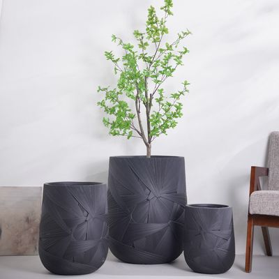 kupować Ręcznie Robiona Donica z Glazurowanej Gliny Włóknistej, Trwała, Europejski Design, Zestaw do Dekoracji Zielonych Roślin online manufacture