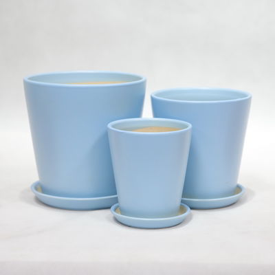 Okrągłe nowoczesne ceramiczne sadzonki lekkie do dekoracji domu