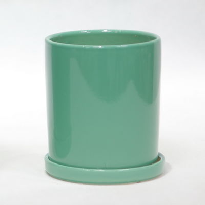 Nowoczesne błyszczące garnki ceramiczne lekkie do dekoracji wnętrz
