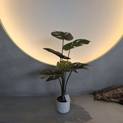70cm Sztuczne drzewo Monstera Sztuczne rośliny domowe do pomieszczeń wewnętrznych / zewnętrznych