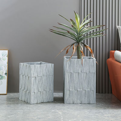 Wspaniały ogród z naszymi trwałymi plantatorami z gliny włóknistej D440*390MM